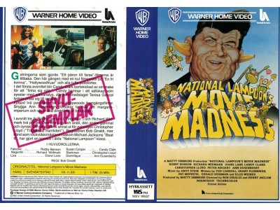 National Lampuons Movie Madness  Inst.  VHS